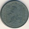 1 Franc Belgium 1945 KM# 128